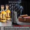 Bật lửa khò 1 tia Honest BCZ856-1 chính hãng – Mẫu mới nhất, chống gió, có đục cigar, nhìn rõ gas, kim loại cao cấp