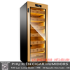 Tủ điện bảo quản cigar 6 tầng Lubinski RA-666 – Gỗ tuyết tùng, điều khiển WiFi, mở khóa vân tay thông minh