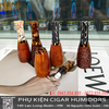 Tẩu bắt tóp cigar fullsize gỗ thạch lam cao cấp – Mã 1800 | Có bao da, lọc 9 li, sang trọng và bền đẹp