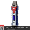 Khò cigar gas và điện đánh lửa thẳng YJA 10043