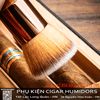 Bàn Chải Vệ Sinh Cigar Lubinski YJA-13046 – Gỗ & Nhôm Cao Cấp, Nhỏ Gọn Tiện Dụng