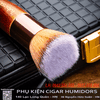 Bàn Chải Vệ Sinh Cigar Lubinski YJA-13046 – Gỗ & Nhôm Cao Cấp, Nhỏ Gọn Tiện Dụng