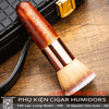 Bàn Chải Vệ Sinh Cigar Lubinski YJA-13046 – Gỗ & Nhôm Cao Cấp, Nhỏ Gọn Tiện Dụng
