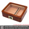 Hộp Bảo Quản Cigar Cao Cấp Lubinski YJA-60054 – Gỗ Tuyết Tùng, Hiển Thị Nhiệt Độ & Độ Ẩm Điện Tử