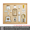 Bộ phụ kiện cigar 10 món Lubinski YJA-80032 – Hộp quà tặng cao cấp, đa năng dành cho giới sành xì gà