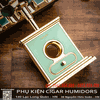 Bộ phụ kiện cigar 6 món Lubinski YJA-80033 – Hộp quà tặng cao cấp, sang trọng cho giới sành xì gà