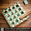 Bộ phụ kiện cigar 6 món Lubinski YJA-80033 – Hộp quà tặng cao cấp, sang trọng cho giới sành xì gà
