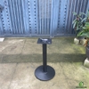 Chân bàn gang đúc mâm tròn 40cm màu đen CGĐ-T40