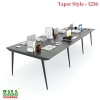 Chân bàn văn phòng ống côn Taper Style 1200 x 3600mm