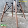 Chân bàn gỗ sắt đan thấp CB - Eames 45cm