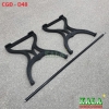 Chân bàn gang đúc đôi lắp ghép kích thước 480x1700mm CGĐ-D48