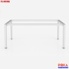 Chân bàn tam giác không quỳ 900x1800mm TG-9018KQ