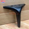 Chân ghế sofa B008 màu đen 12cm - 15cm