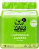 WAGS & WIGGLES Dog Diapers For Female Dogs, Large