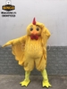 Mascot trang phục hóa trang gà trống vàng