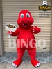 Mascot Khủng long đỏ