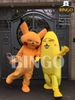 Mascot pikachu ốm siêu lầy