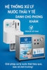 Module xử lý nước thải phòng khám y tế loại mới đẹp, hiệu quả