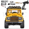 Xe địa hình điều khiển 2 cầu 4wd rc randrover 1/12 leo đá vượt nước mn98