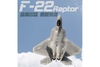 Máy bay điều khiển Kit EPO F22 Raptor Sơn Xám Sải 72cm + Decal + Càng Đáp (Không Gồm Đồ Điện)