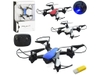 Flycam giá rẻ loại mini drone bay xa 100m có nhào lộn 360 pin sạc D980