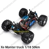 Xe tốc độ cao monter truck 1/18 rc a979  chạy 50km