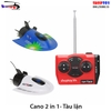 Tàu ngầm điều khiển từ xa 2 in 1 cá lặn
