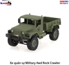 Xe quân sự điều khiển từ xa Military 1/16 4WD rock crawler b14