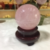 Quả cầu thạch anh hồng - LPQC1015