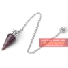 Con lắc cảm xạ thạch anh tím tự nhiên – DVLCX04
