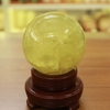 Quả cầu thạch anh vàng hiệu ứng sao ĐK 8.5cm - 0.85kg-MTA428