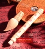 Bút văn xương gỗ đào 25 cm