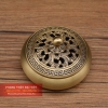 Lư xông trầm trơn bằng đồng nguyên chất- 7.4x5cm-200g