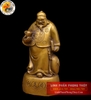 Tượng ông quản gia đồng nguyên chất cao 16.5cm – SP001203