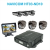 Hệ thống 3 camera giám sát hợp chuẩn NGHỊ ĐỊNH 10 cho xe khách - bus trên 30 chỗ Navicom HT03-ND10