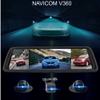 Camera hành trình gương- Navicom V360 quan sát 4 vị trí trên xe