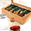 Hộp đựng trà bằng gỗ 5 ngăn – GĐ13
