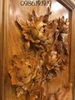 Tranh chim công mẫu đơn gỗ hương Gia Lai, Cao 94cm rộng 62cm dày 8cm 