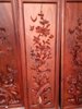 Tranh tứ quý - tùng trúc cúc mai gỗ hương cao 1,28cm rộng 35cm dầy 4cm 