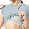 Áo tập croptop kèm bra SRT3080 beYoga