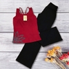 Bộ quần áo tập yoga Đỏ - Dây đan Lynk`s Clothes
