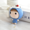 DIY Làm Móc Khoá Len Thú ChiBi-Doraemon xanh