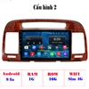 Màn hình Xe Camry 2006-2011 Android 9 In Tiếng Việt- Vân gỗ