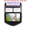 Màn hình 9 In theo xe Chervolet Aveo Chạy Android Tiếng Việt 2011-2013