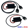 Đổi nguồn DC12V - 24V về 5V-3A, Bộ sạc 5V-3A trên Ô tô