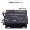 Thiết bị đổi nguồn 24V về 12V công suất cao cho ô tô
