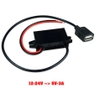 Đổi nguồn DC12V - 24V về 5V-3A, Bộ sạc 5V-3A trên Ô tô