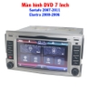 Màn hình , đầu DVD cho xe dòng xe Santafe 2008-2011 , Elantra 2000-2006