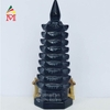 Tháp Văn Xương đá Obsidian Đen 21cm