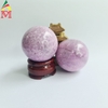 Cặp bi lăn tay Ngọc Serpentine Tím